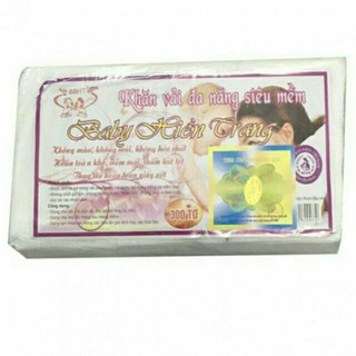 Combo 5 bịch khăn vải khô đa năng Baby Hiền Trang