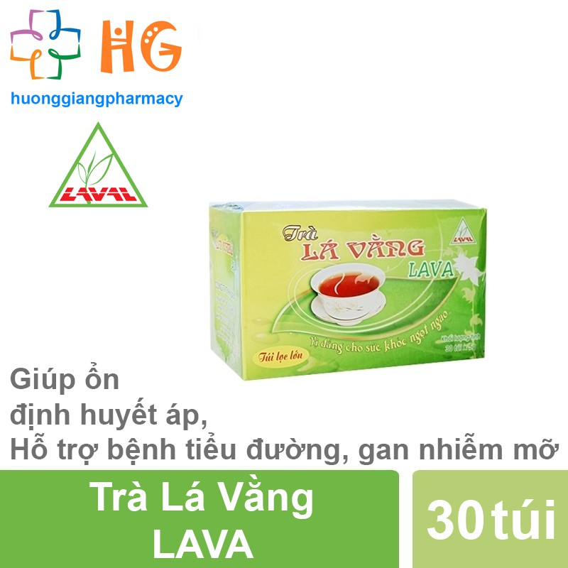 Trà Lá Vằng LAVA - Hỗ trợ ổn định huyết áp, tiểu đường, gan nhiễm mỡ. Giúp thanh nhiệt, giải độc, mát gan, ngừa mụn nhọt