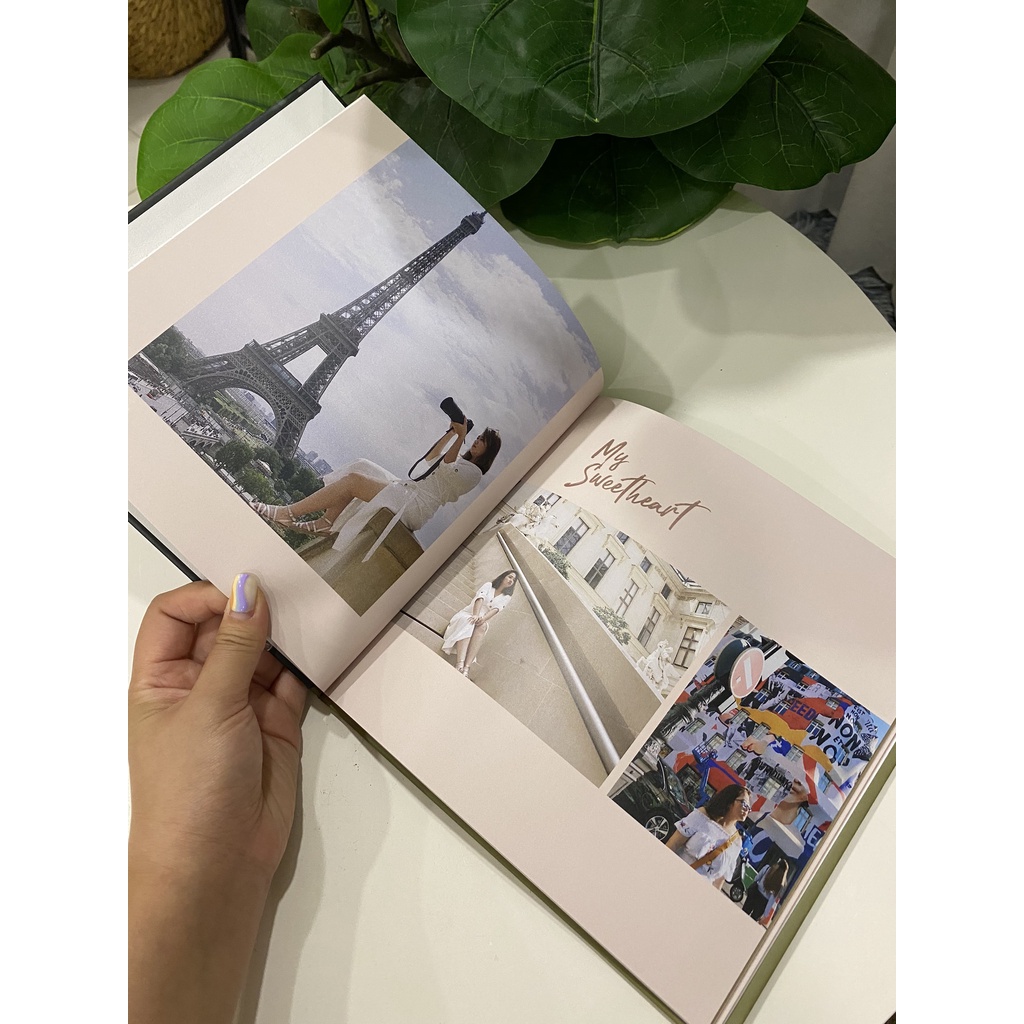 [Toàn Quốc] [E-voucher] In sách ảnh theo yêu cầu bìa cứng 40 trang 8” x 8” (20 x 20cm) - Thiết kế trên web Photobook