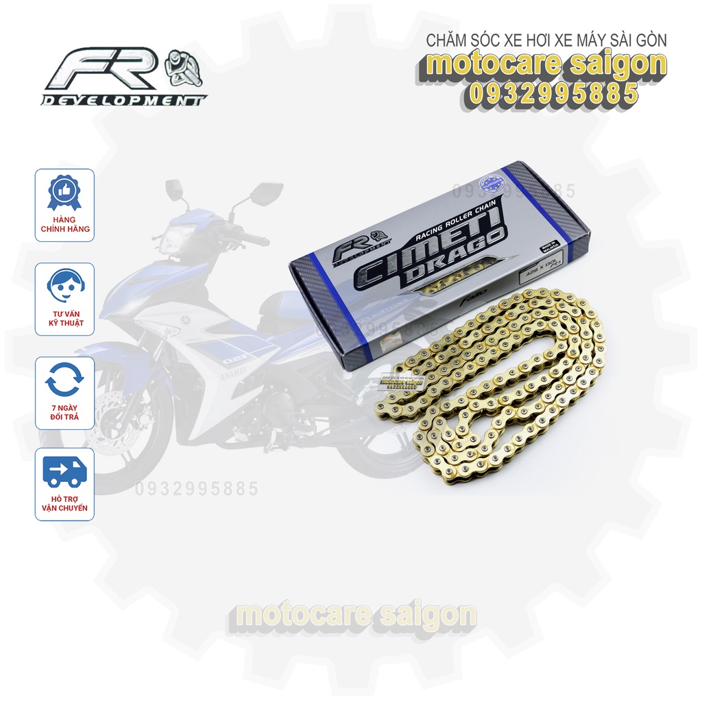 Bộ sản phẩm Sên Faito 9 ly  chính hãng Malaysia và sên Kozi (cho winner, exciter, raider FI, Satria F150, Sonic)