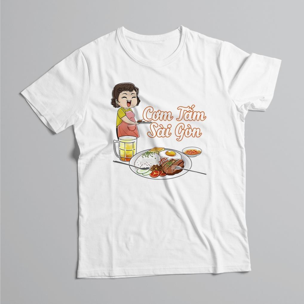 SALE- Áo thun Cơm tấm Sài Gòn - áo siêu chất