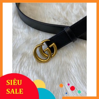🔥[CHỈ 1 NGÀY] Thắt Lưng Nam [Xả Kho Hàng Hiệu SPF ] Logo Mặt Vàng Thời Trang