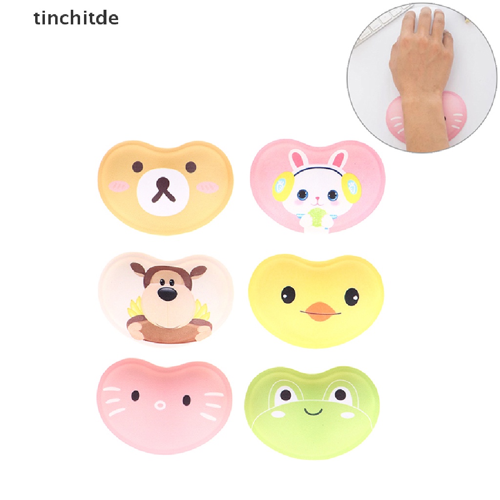 Đệm Lót Chuột Bằng Silicon Hỗ Trợ Cổ Tay Cho Máy Tính Để Bàn