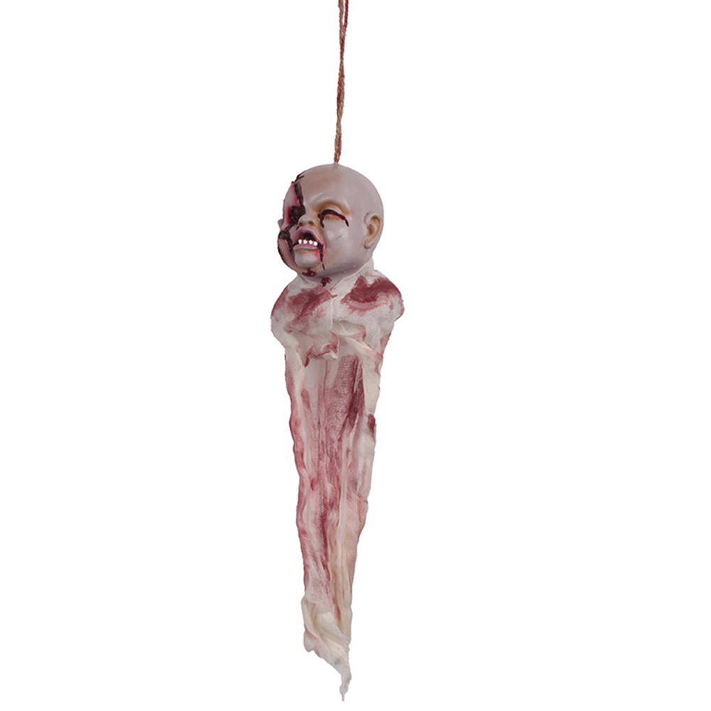 Phụ kiện treo trang trí hình đầu lâu kinh dị cho Halloween