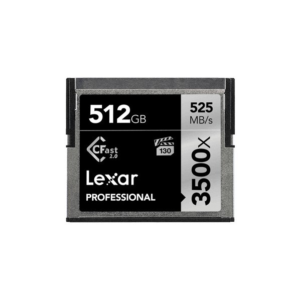 Thẻ Nhớ CFast Lexar 64/128/256/512GB 3500X 525MB/s - Hàng Chính Hãng