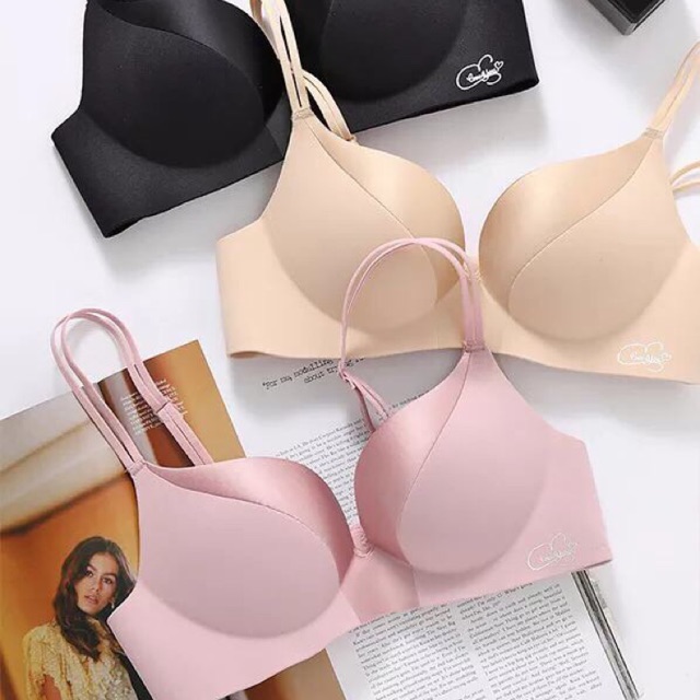 [SIÊU ĐẨY] áo ngực ko gọng siêu nâng siêu đẩy đệm dày 3CM 8.5