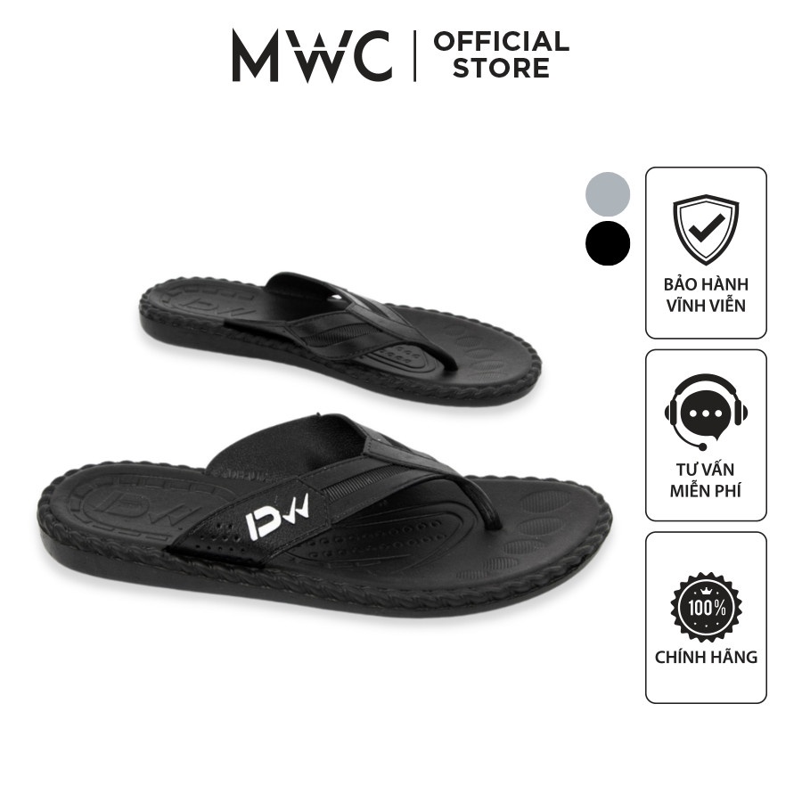 Dép MWC 7567 - Dép Kẹp Nam Đơn Giản Đế Cao Su Chống Trơn Trượt ,Dép Xỏ Ngón Nam Đơn Giản