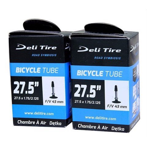 Ruột Xe Đạp 27.5 Inch Deli 1.75-2.15 Van Pháp / Van Mỹ