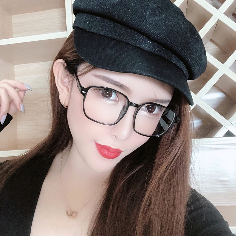 【0-600°】【Hàng Có Sẵn】Kính Cận Gọng Nhựa Chống Bức Xạ Ánh Sáng Xanh Dương Cho Nam Và Nữ