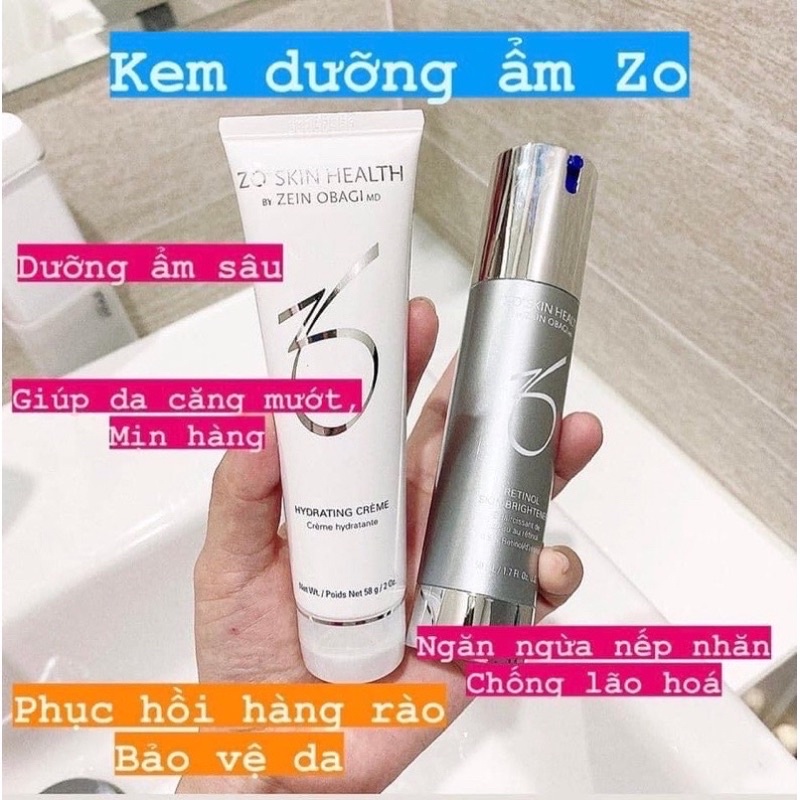 Kem dưỡng ẩm Phục hồi da HYDRATING CREAM ZO