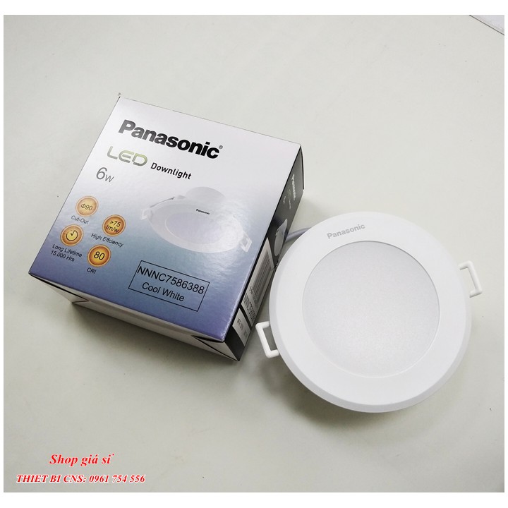 Đèn LED Downlight âm trần DN Series D109/ 90/ 6W - Pansonic