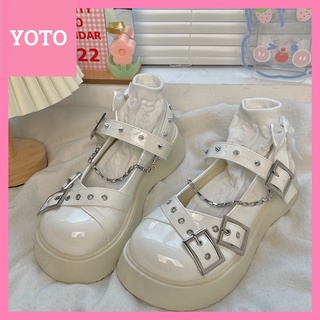 Giày Oxford nữ độn đế cao cá tính,Giày da ulzzang nữ phong cách Hàn Quốc OX64
