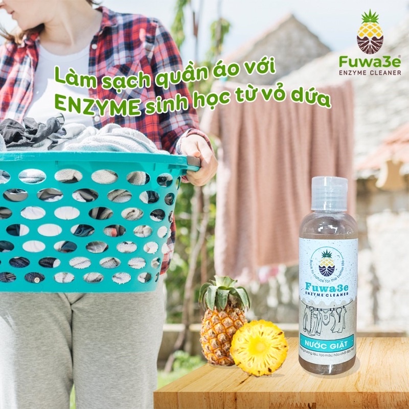 Nước giặt hữu cơ Fuwa3e 100% organic 100ML