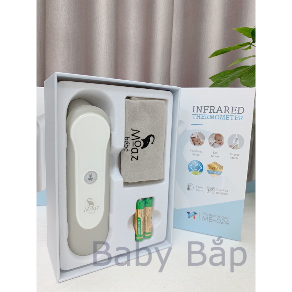 NHIỆT KẾ HỒNG NGOẠI MOAZ BÉBÉ - MB-024