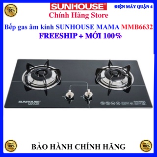 Bếp gas âm kính SUNHOUSE MAMA MMB6632