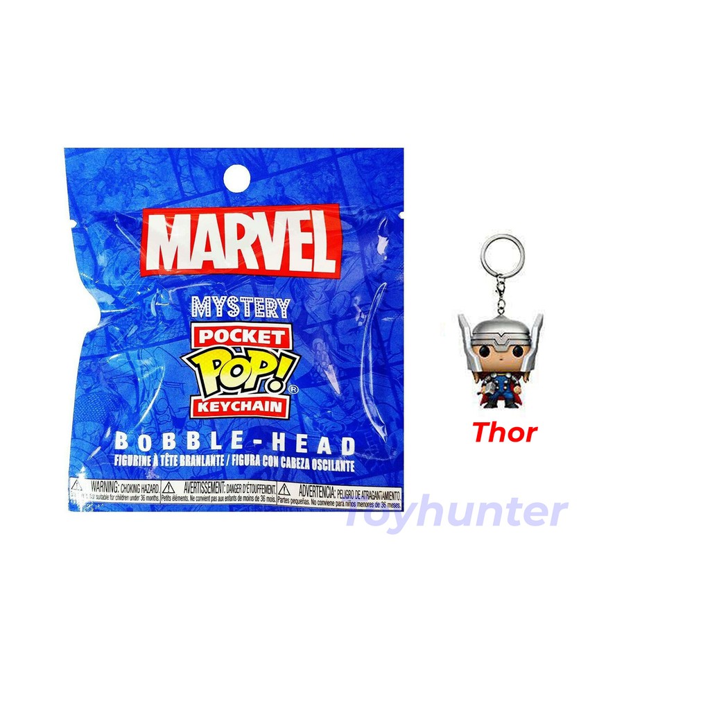 Funko pop Móc khóa marvel