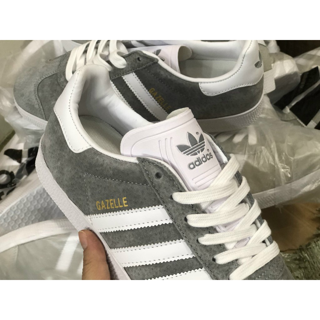 (2 màu) Giày sneaker Adidas Gazelle Dark Gray & Olive