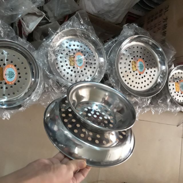 Xửng hấp inox có chân đủ size