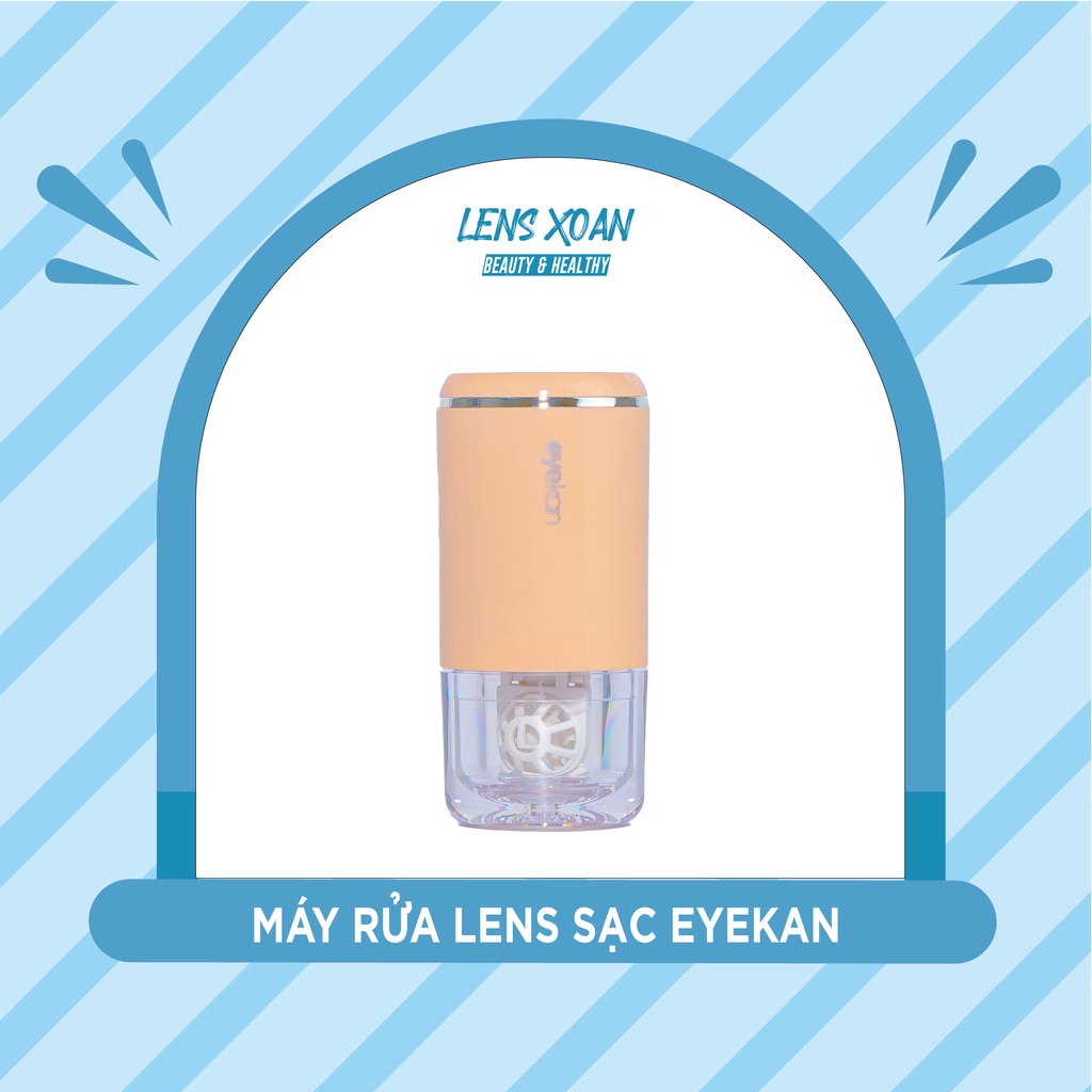 MÁY RỬA LENS SẠC DÂY HÃNG EYEKAN | LENS XOẮN | MÁY RỬA LENS/KÍNH ÁP TRÒNG