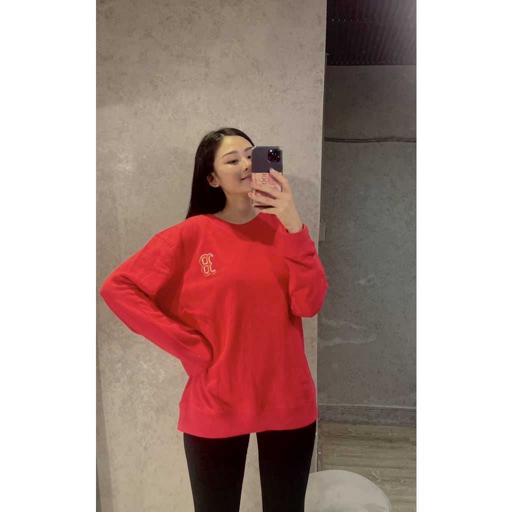 (HÀNG XUẤT XỊN) Áo &amp; quần 1927 Basic Big Logo Warm Overfit Sweatshirts Made in V//N full-tag-code SIZE XS S M