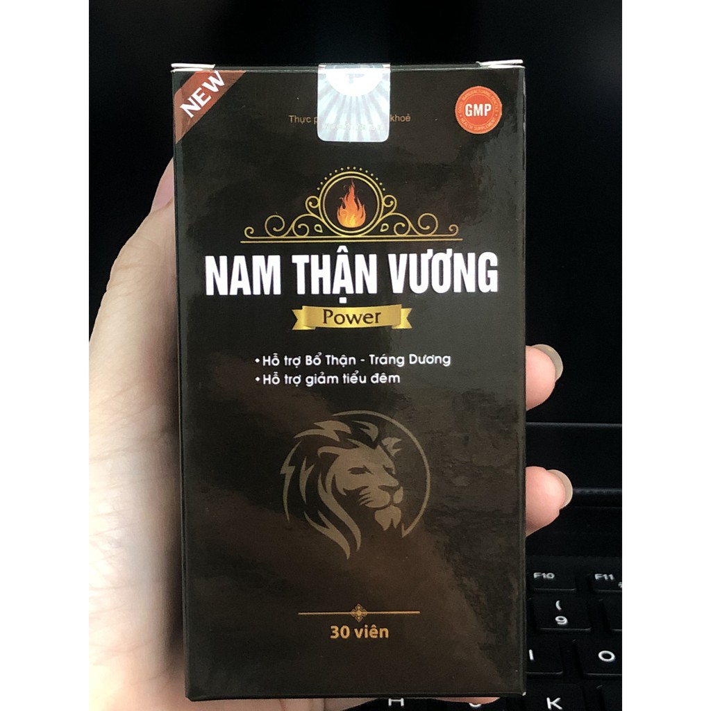 NAM THẬN VƯƠNG Power (Mẫu Mới) - Hỗ trợ bổ thận, tráng dương, giảm tiểu đêm (Hộp 30 viên)