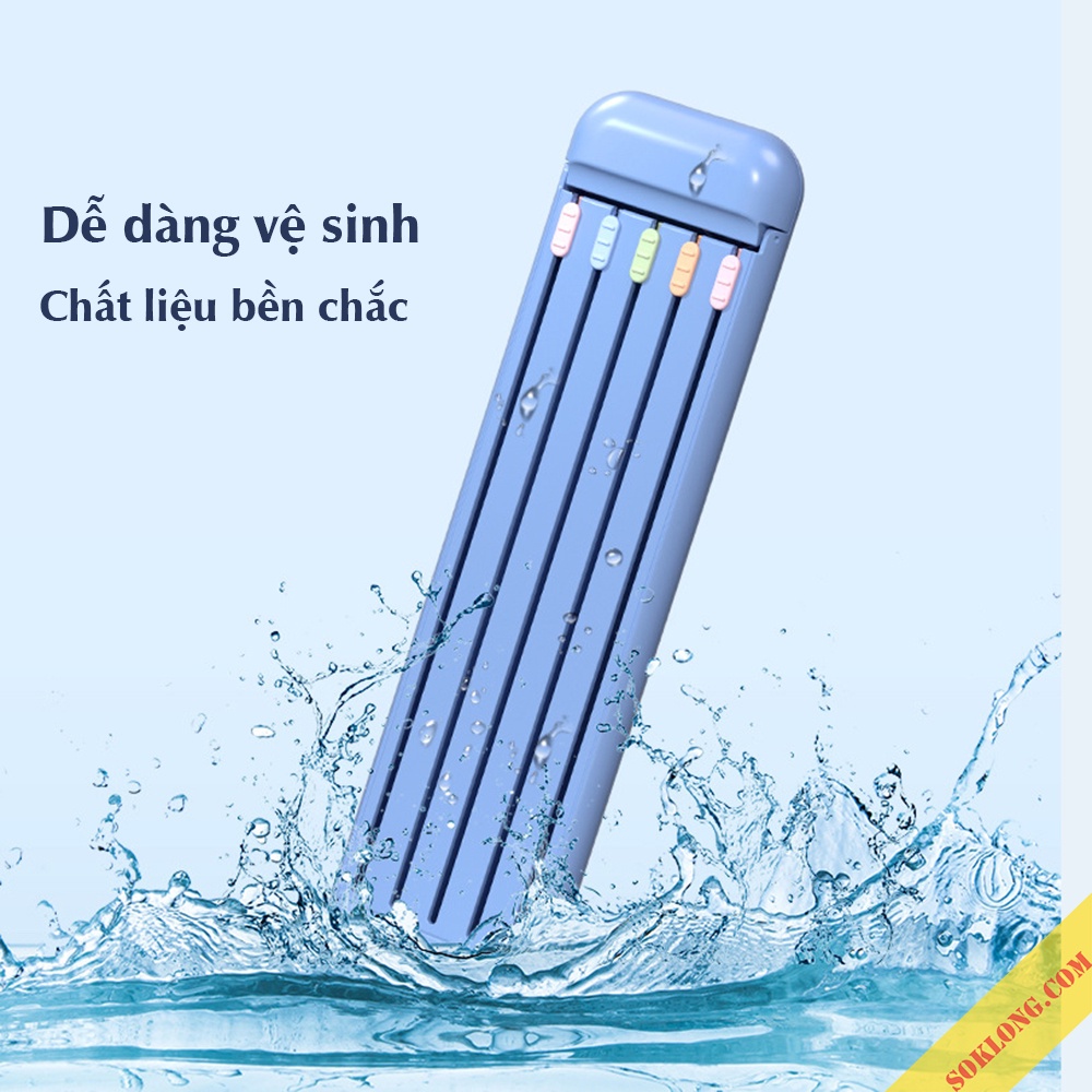 Set hộp bút chì, thước, tẩy cao cấp K43 bộ dụng cụ học tập văn phòng phẩm học sinh chất lượng