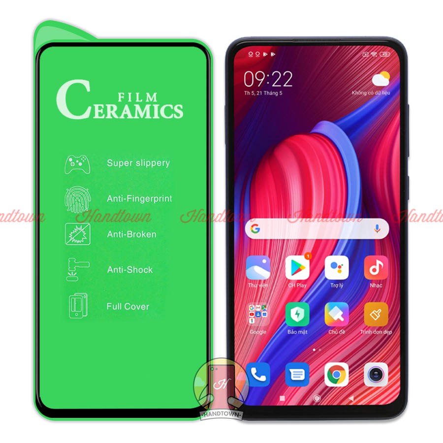 Kính Cường Lực Xiaomi Redmi K20 K20 Pro Ceramics Cường Lực Dẻo 100D Full Màn Full Keo Siêu Dẻo Siêu Mỏng Chống Vỡ Viền