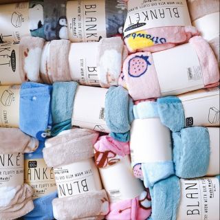 Mền lông cừu Moshi cho bé, hàng đặt mua tại hệ thống Moshi Moshi Nhật Bản