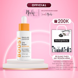 Tinh chất tăng cường sáng da chống lão hóa Vitamin C Paula's Choice C15 Super Booster