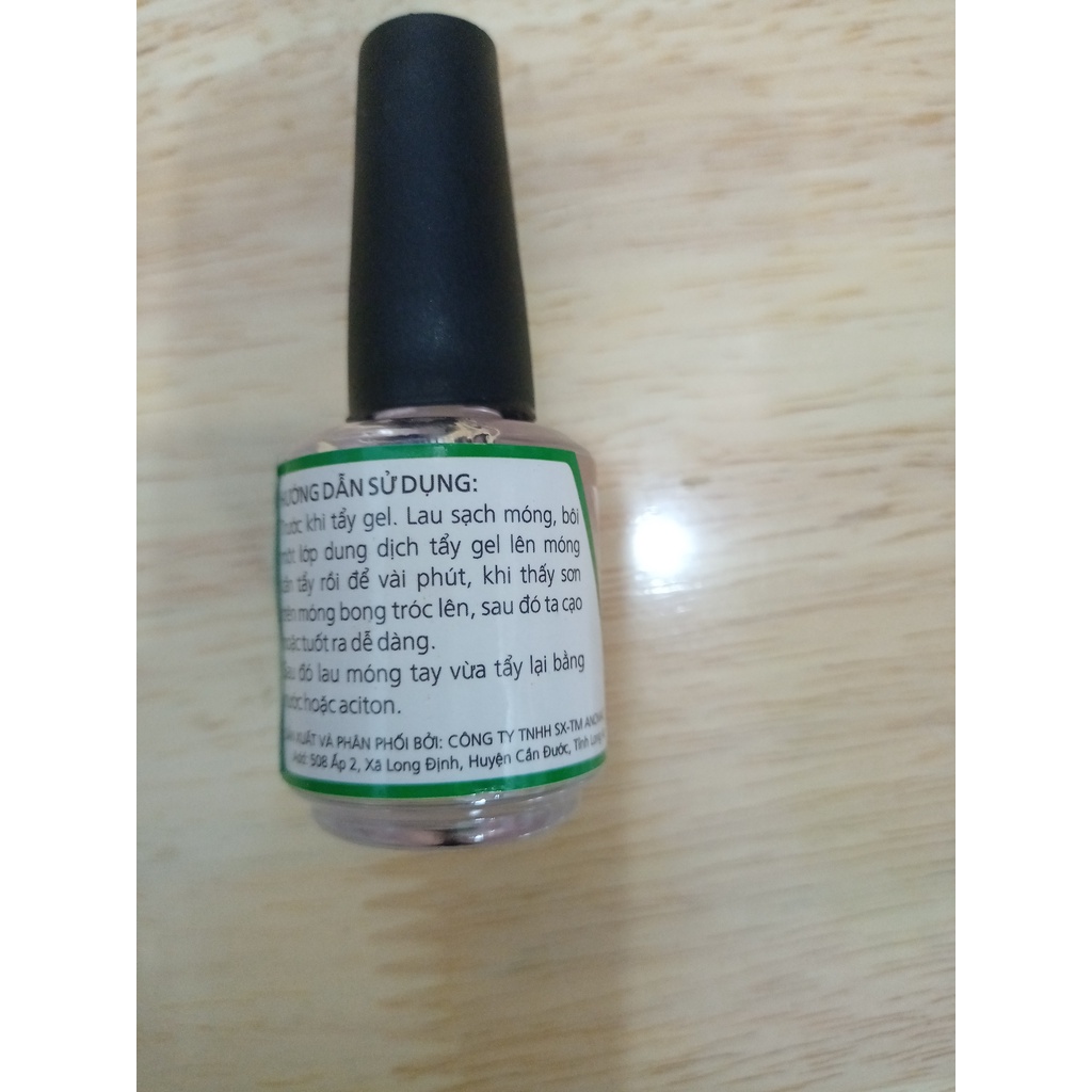 15ml phá sơn gel Zin
