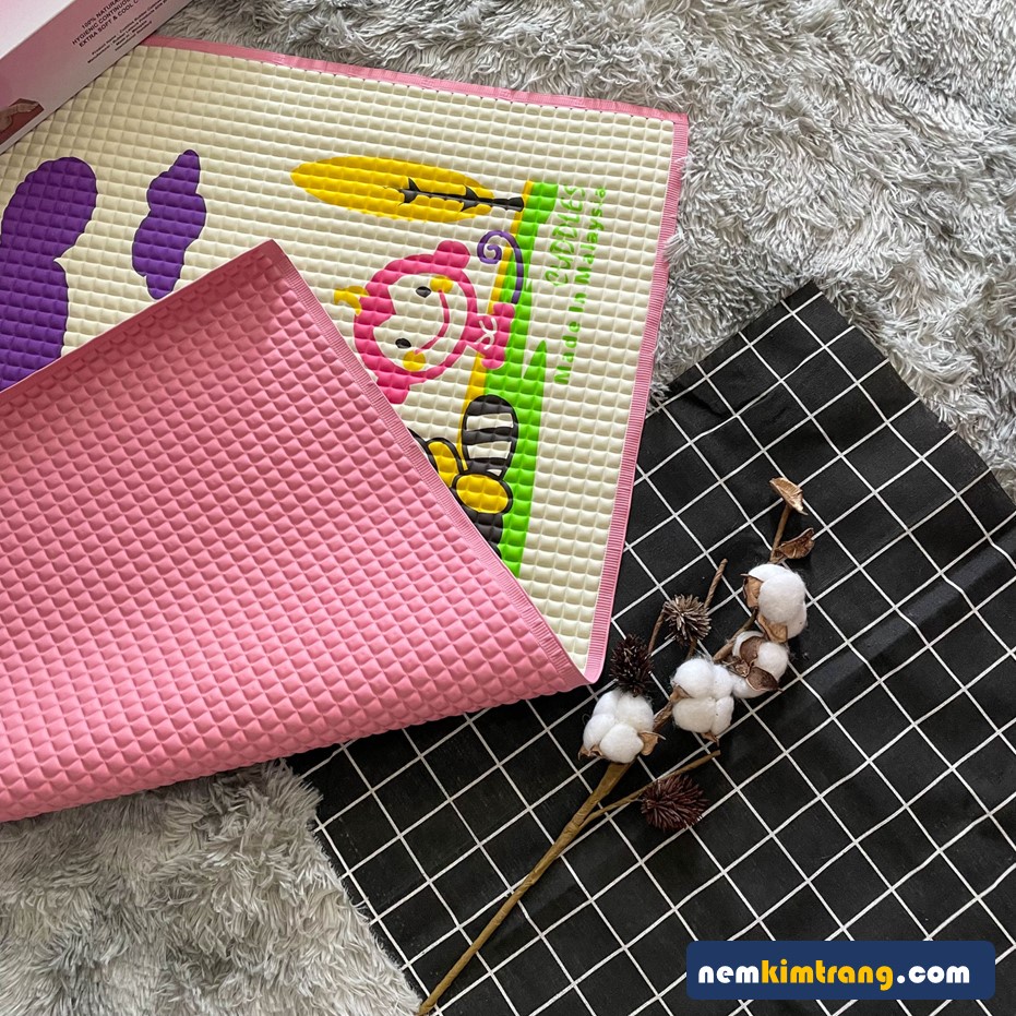 Tấm lót cao su chống thấm em bé Malaysia - THOÁNG KHÍ, NHIỀU MẪU MÃ