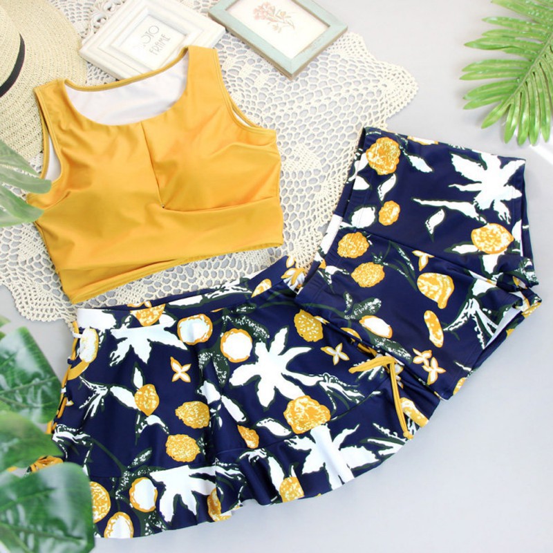 Set Đồ Bơi Ba Món Thời Trang Đi Biển Dành Cho Nữ | BigBuy360 - bigbuy360.vn