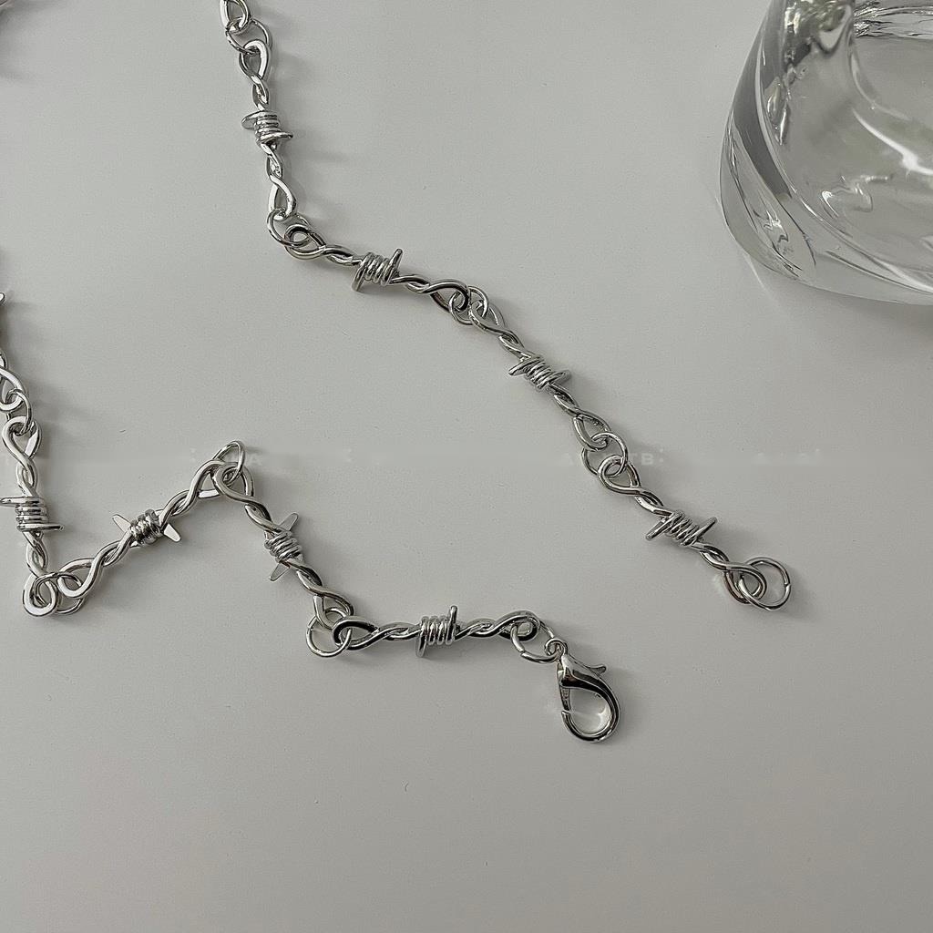 Vòng cổ Gai Phong Cách hip hop Cá Tính Cho Nam Và Nữ