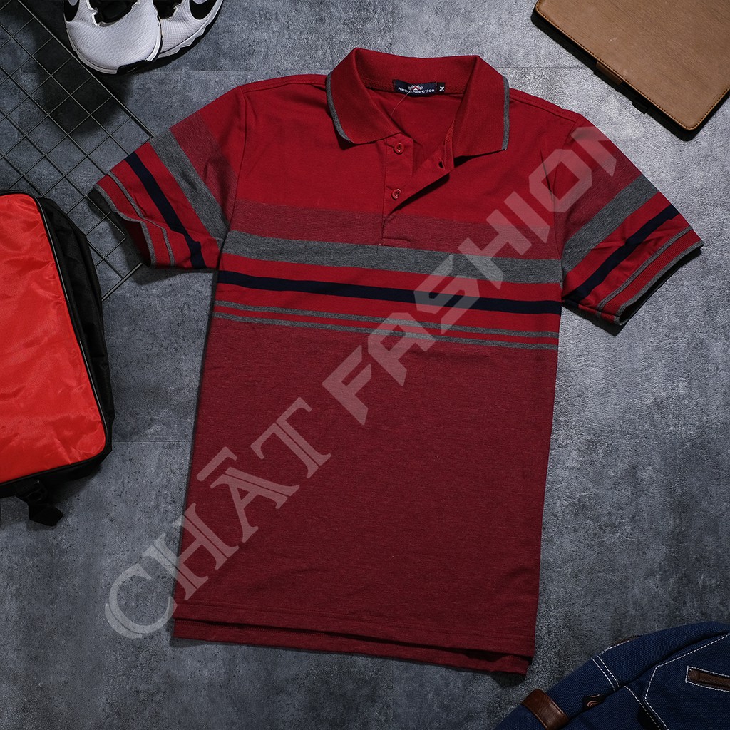 Áo Thun Nam 🆓FREESHIP🆓 Tay Ngắn Waterford Cá Sấu Pha Cotton Mềm Mịn Áo Thun Nam Có Cổ 5 Màu 3 Size | BigBuy360 - bigbuy360.vn