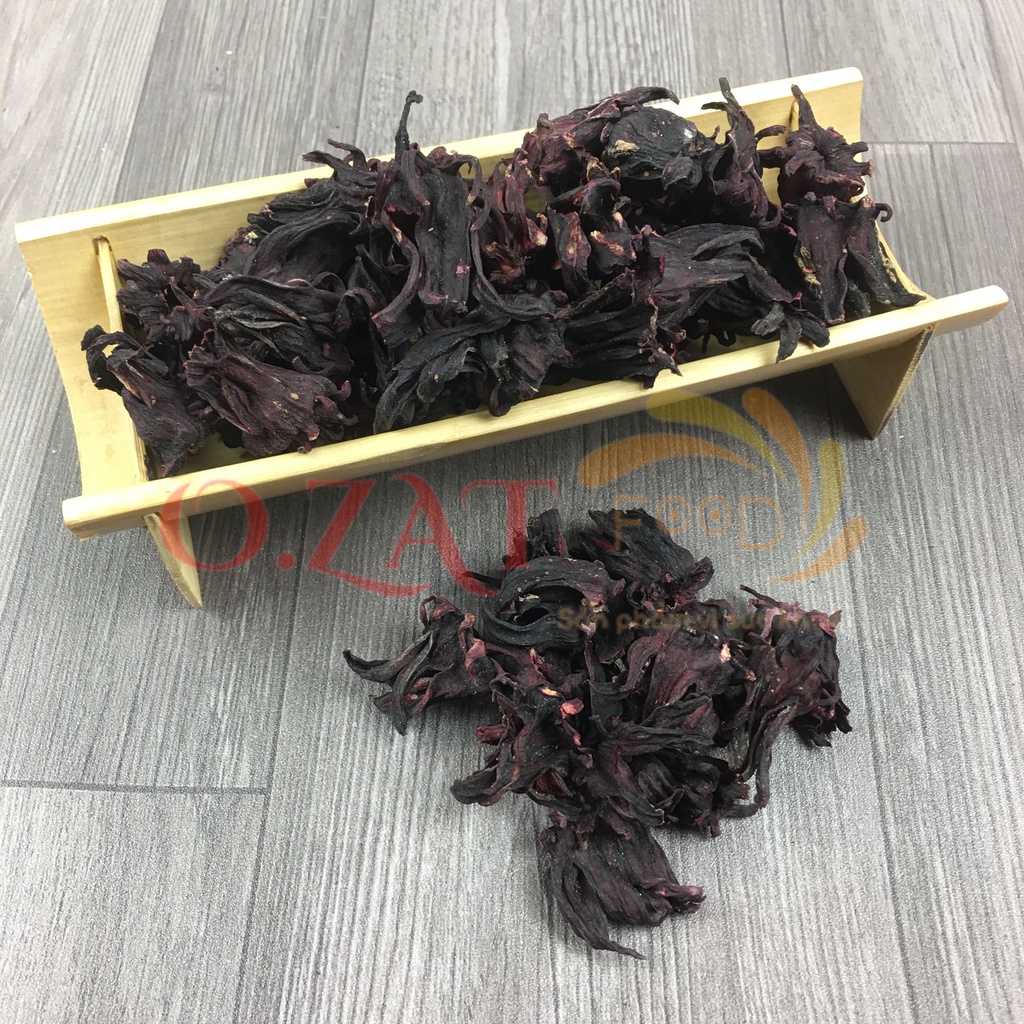 [BÁN SỈ] Hoa atiso đỏ (bụp giấm/hibiscus) sấy khô loại đẹp O.ZAT Food 500g -1kg mát gan giải nhiệt dưỡng tâm an thần