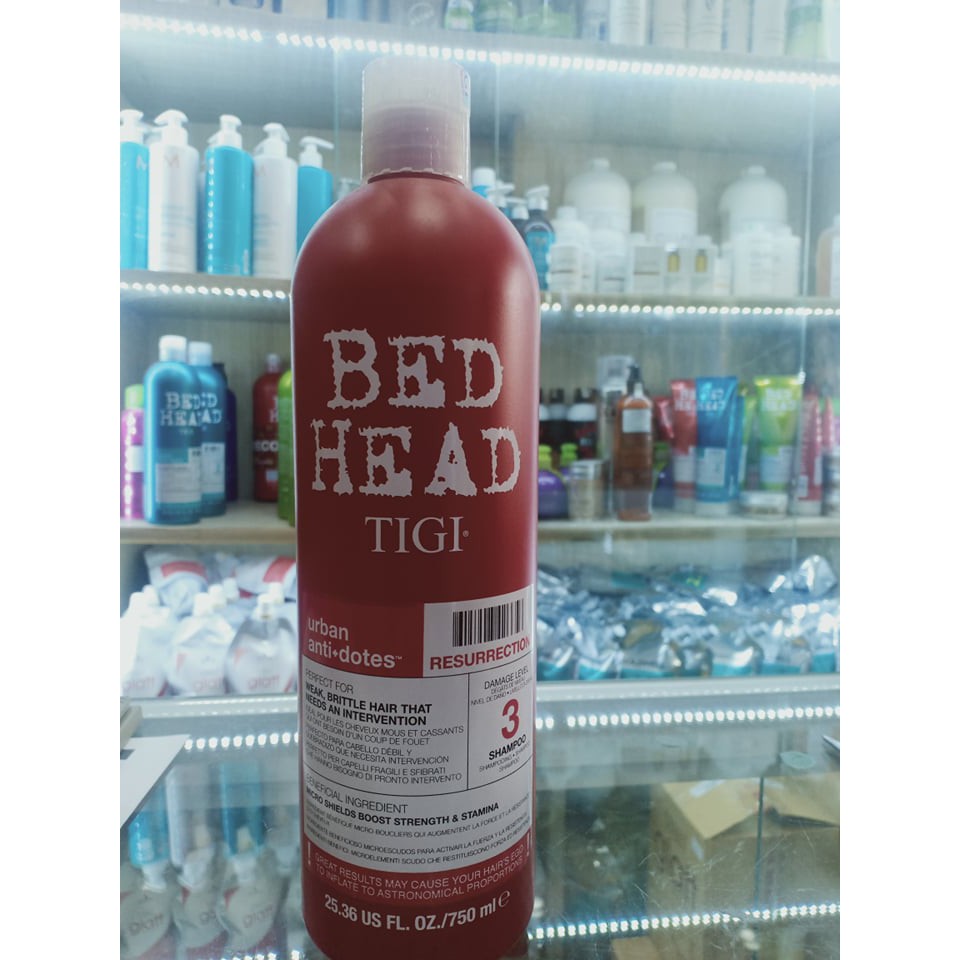 _Dầu gội xã TIGI 3 BED HEAD URBAN ANTIDOTES RESURRECTION 750ML