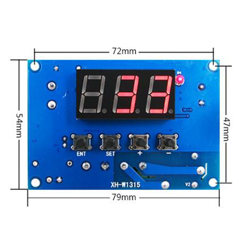 Bảng Mạch Điều Khiển Nhiệt Độ Kỹ Thuật Số XH-W1315 30~999°C C Chuyên Dụng Chất Lượng