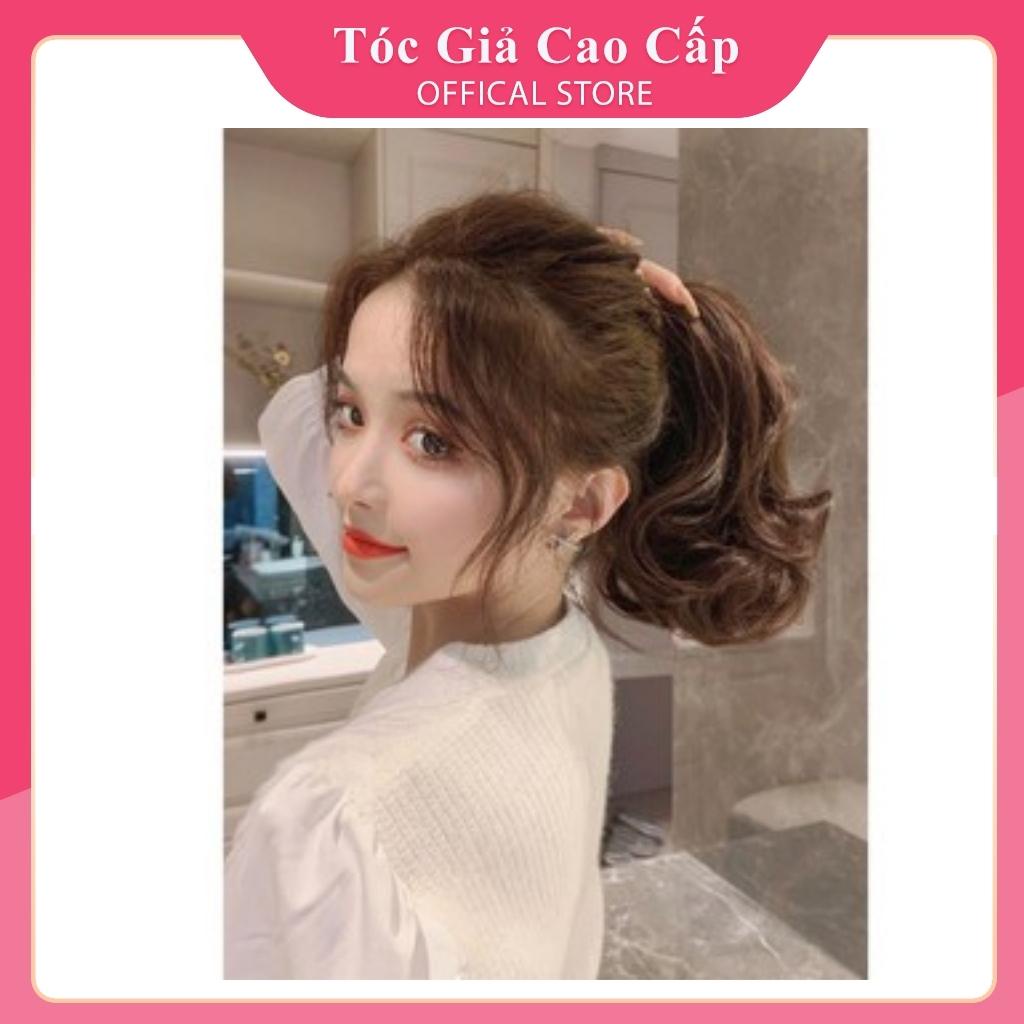 Tóc giả ngoặm xoăn dợn ngắn, mã m036