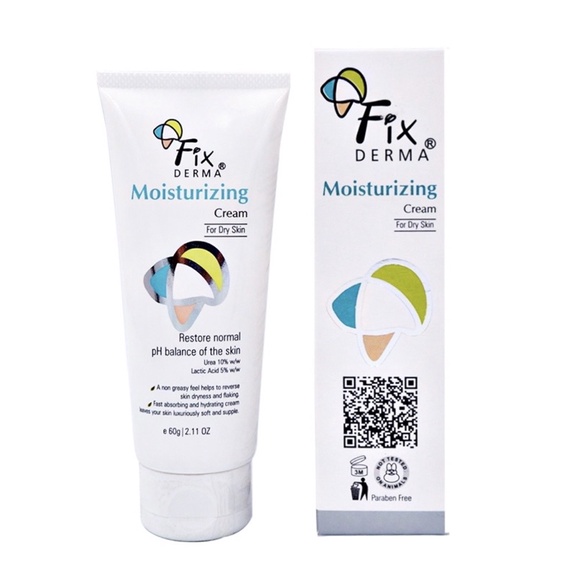 Kem Dưỡng Ẩm Cân Bằng PH Giúp Giảm Khô Và Bong Tróc Da Fixderma Moisturizing Cream 60g