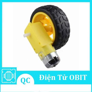 Bánh Xe Robot  Màu Vàng