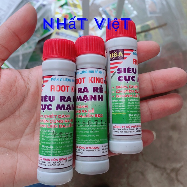 Rẻ nhất - combo 10 ống siêu ra rễ cực mạnh