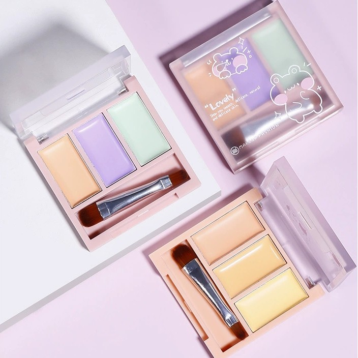 Bảng che khuyết điểm 3 màu XIXI Lovely Make up Fashion XIXI15 | BigBuy360 - bigbuy360.vn