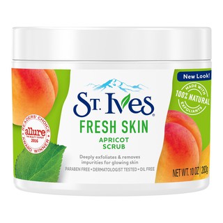 Tẩy tế bào chết st.ives cho mặt và toàn thân hương mơ