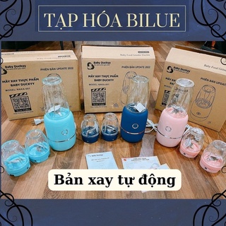 Máy xay đa năng 3 cối baby duckyy bản 2022 6 lưỡi dao xay thịt cá tôm cua gạo đá viên sinh tố ... baby ducky