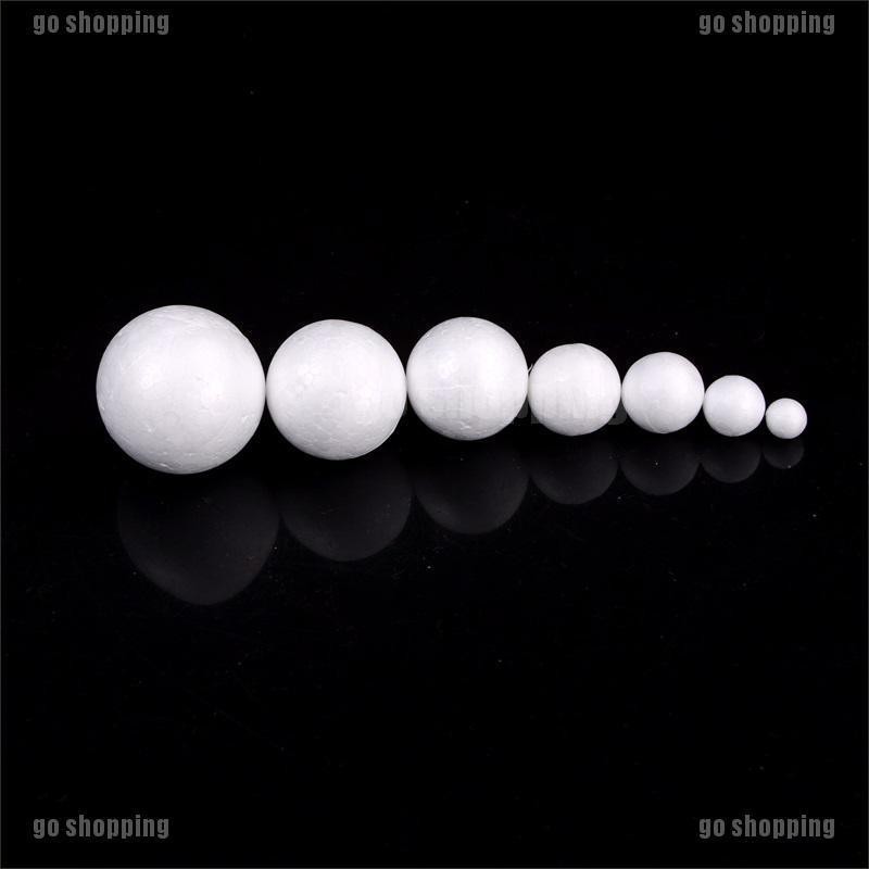 {go shopping}20/40/100 PCS 10-40mm Modelling Polystyrene Styrofoam Foam Ball