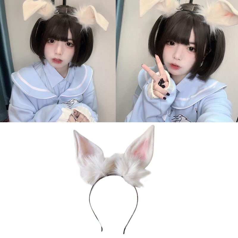 Băng Đô Tai Thỏ Phong Cách Lolita Nhật Bản