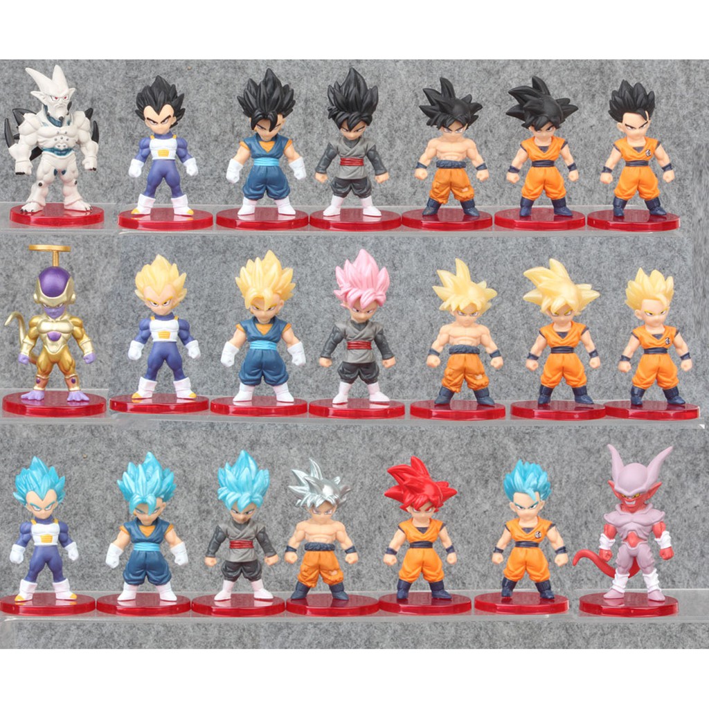 Các COMBO mô hình nhân vật 7 viên ngọc rồng Dragon Ball Songoku Son Goku