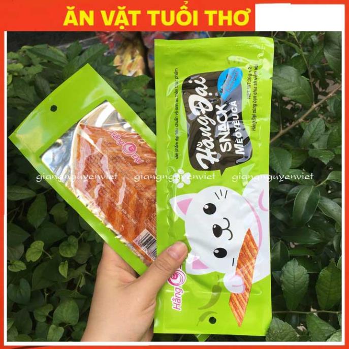- Combo 10 gói Snack Mèo Yêu Cá Hằng Đại Vị Cay