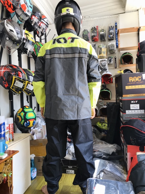 Áo mưa bộ KYT Premium RainCoat Malaysia