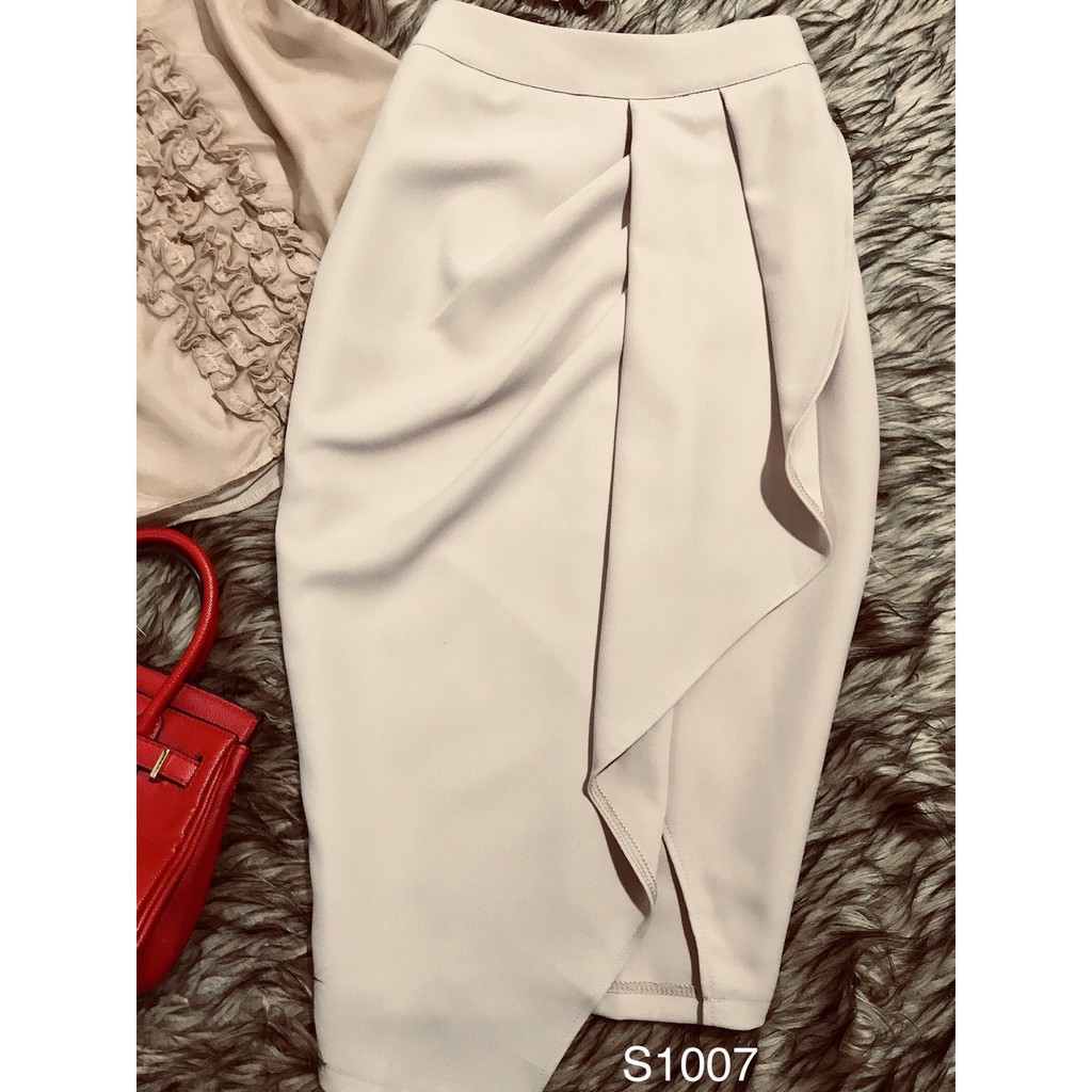 [ xả kho ] MiD Set hàng thiết kế chuẩn sang trọng quý phái màu be S1007 Mie Design ảnh thật
